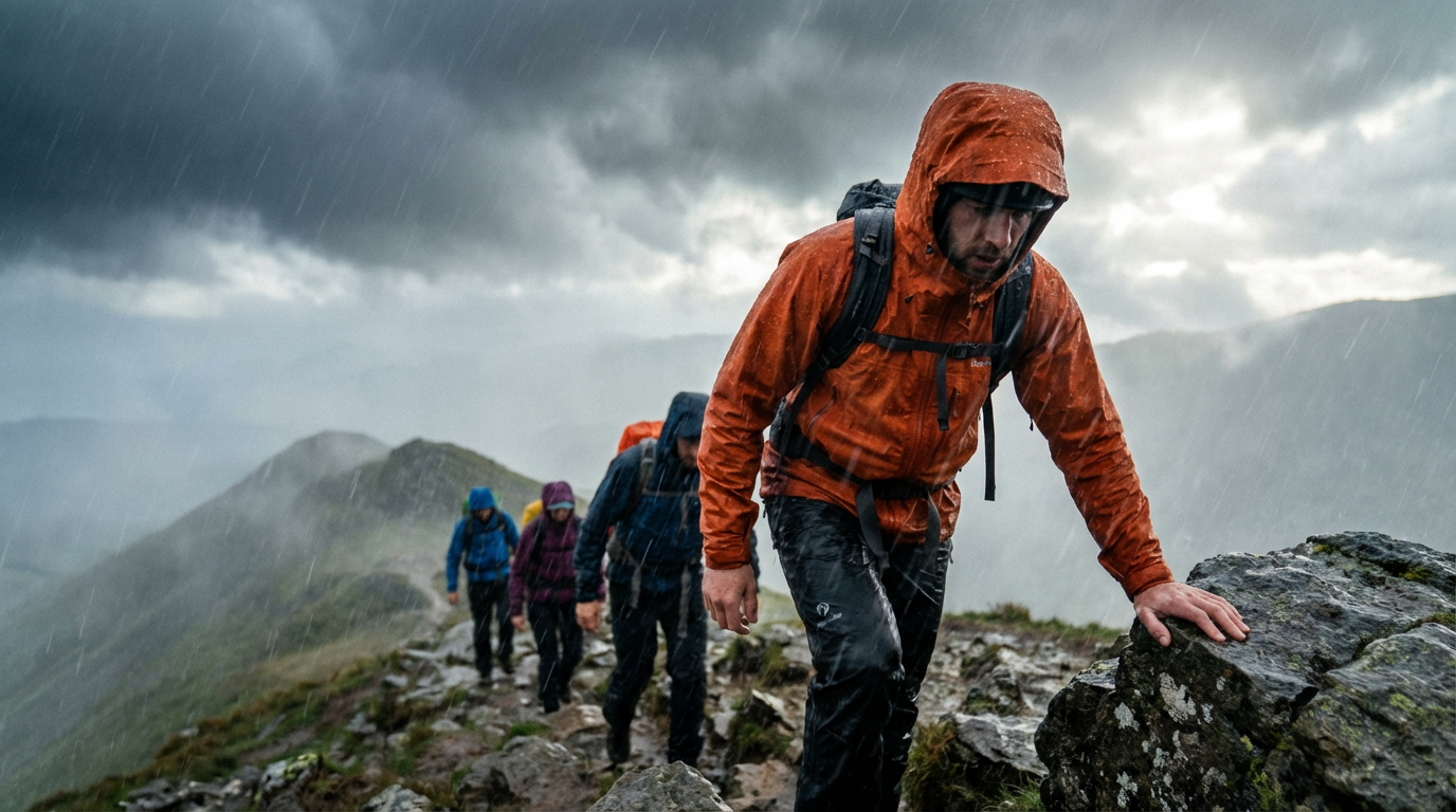 Waterproof vs water repellent gear comparison