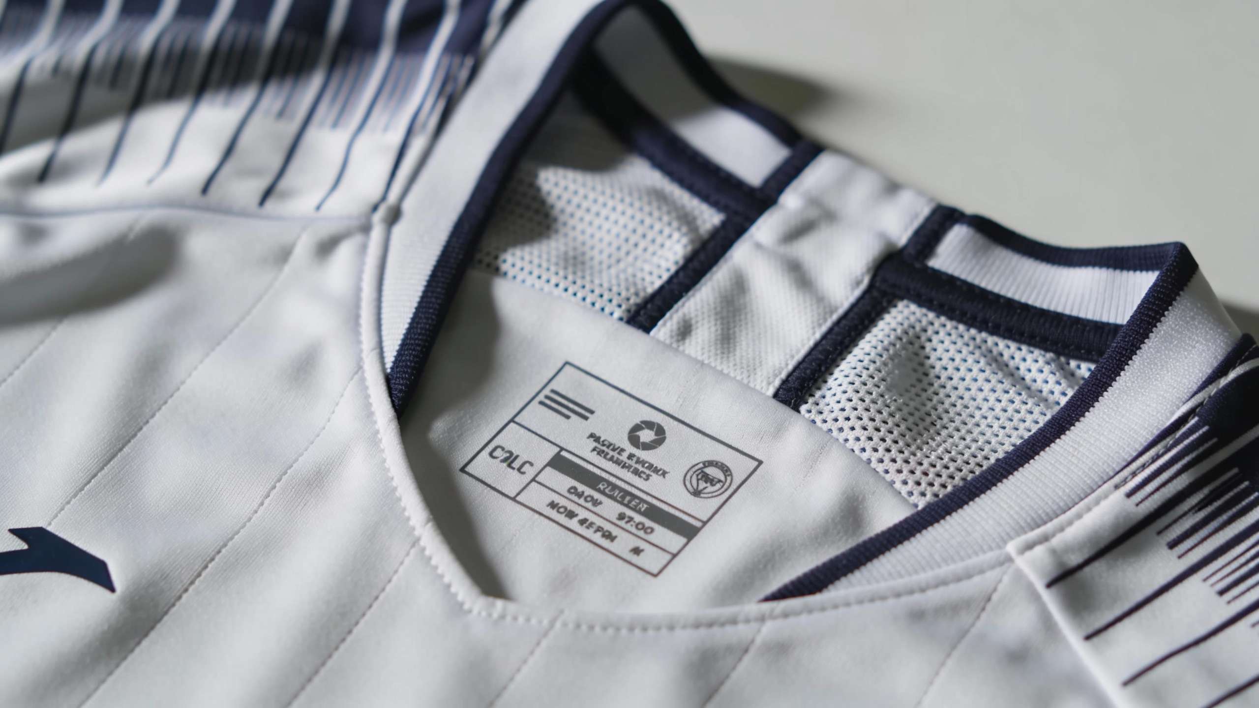 Medical utility of blood type patches on sports gear