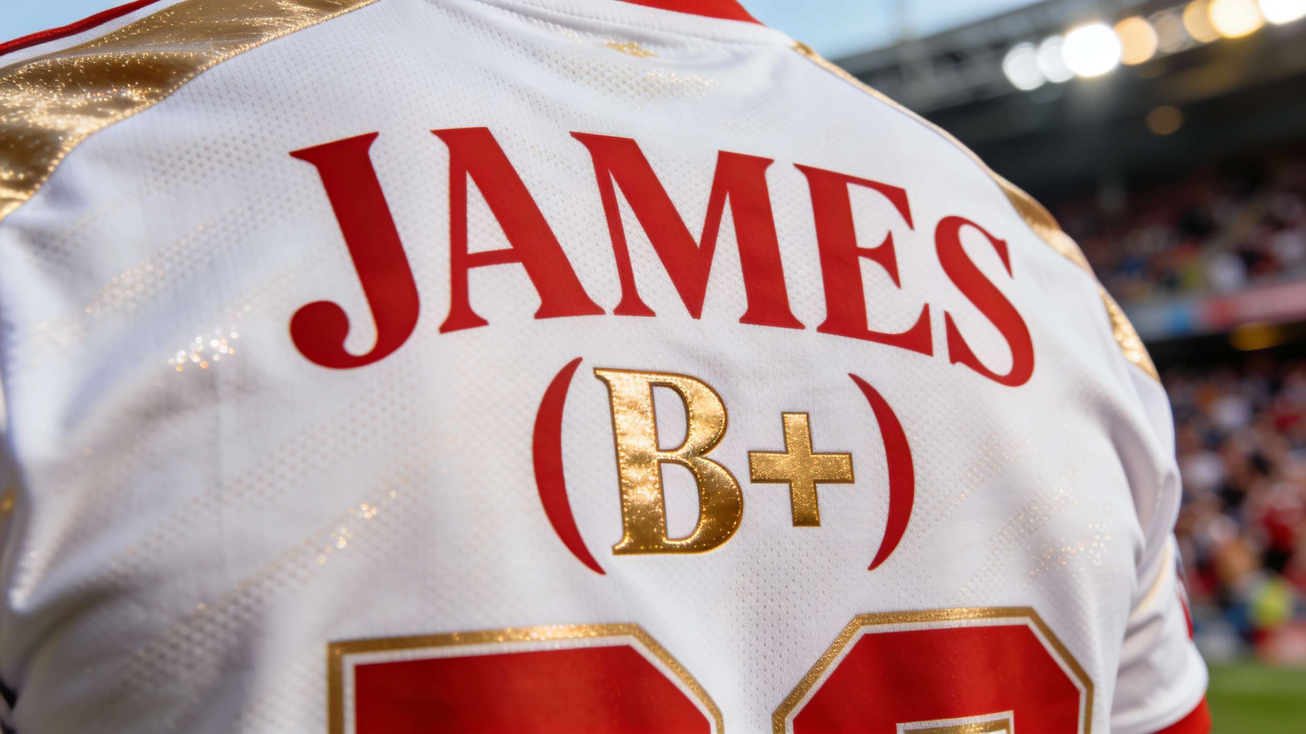 Effectiveness of blood type labels on football kits