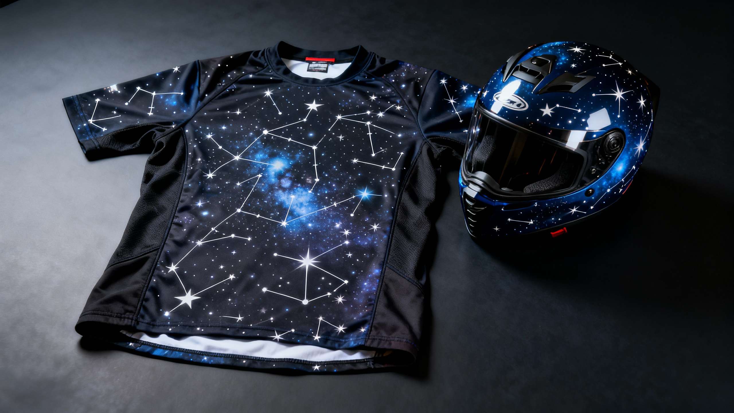 Team spirit inspired by star charts