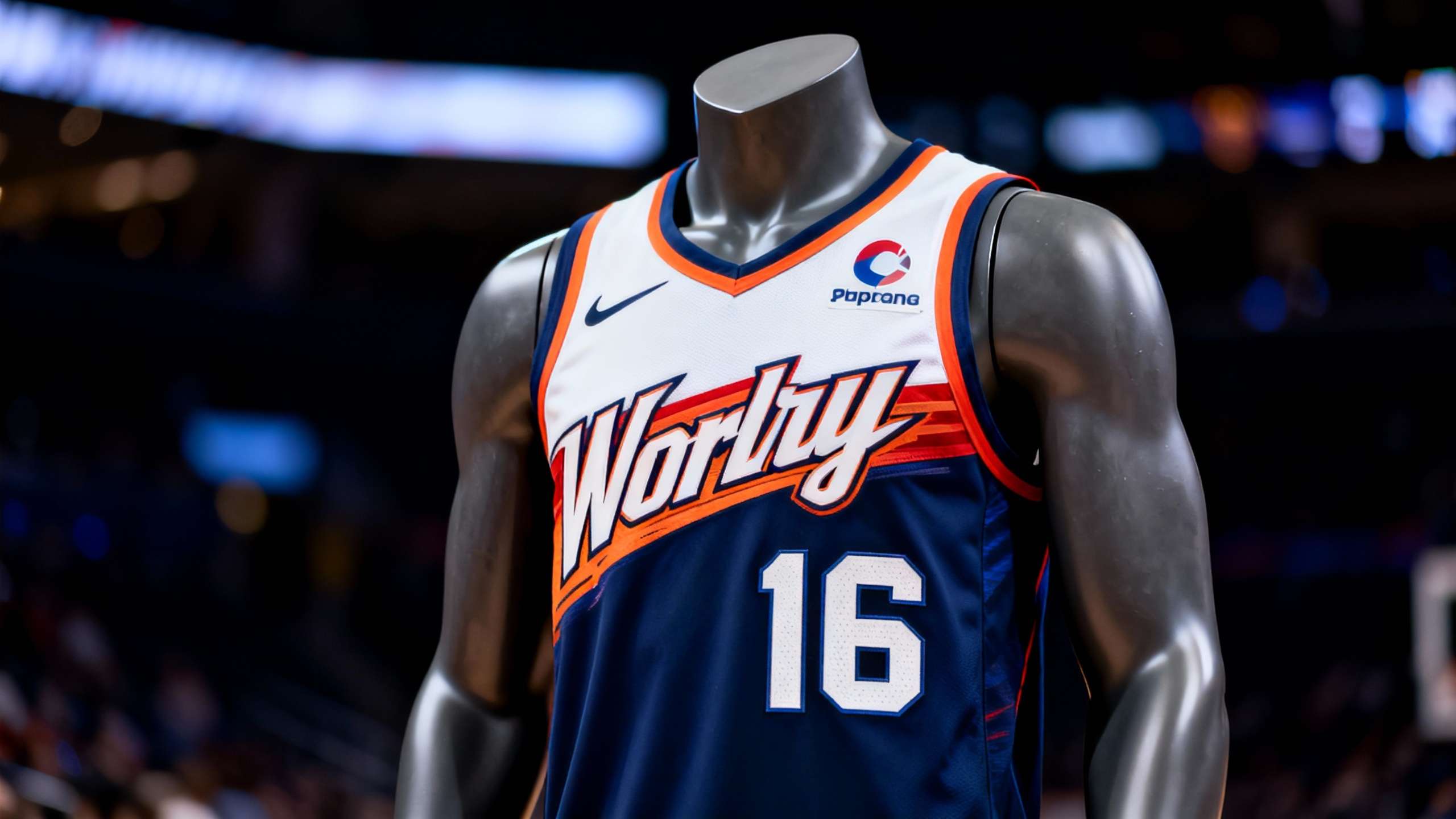 High contrast basketball uniform color schemes