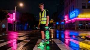Strategies for Elevating Night Glow Prints in Activewear Design