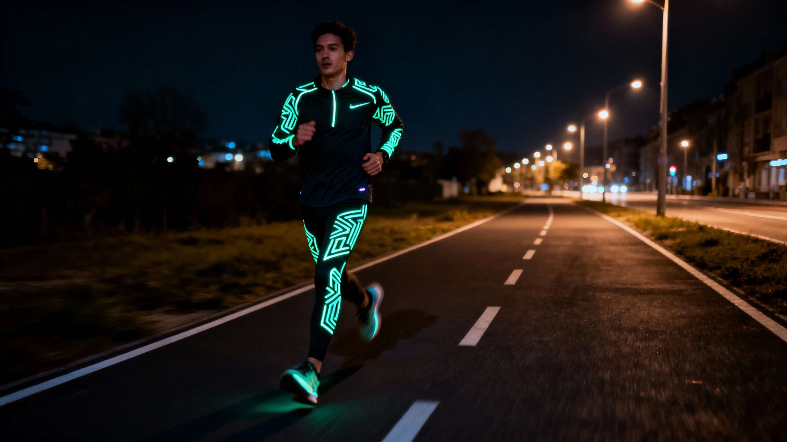 High visibility sportswear technology