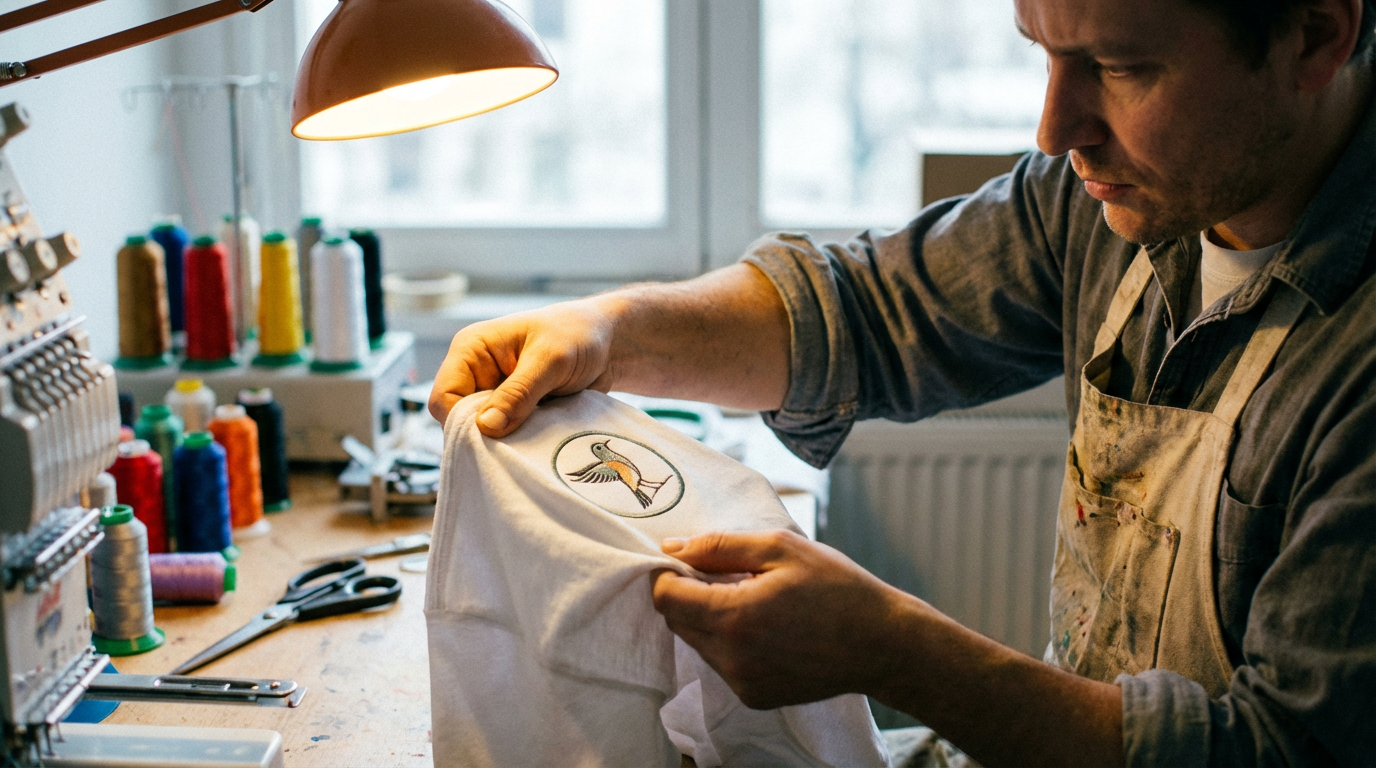 Digitizing strategies for stretchy performance knits