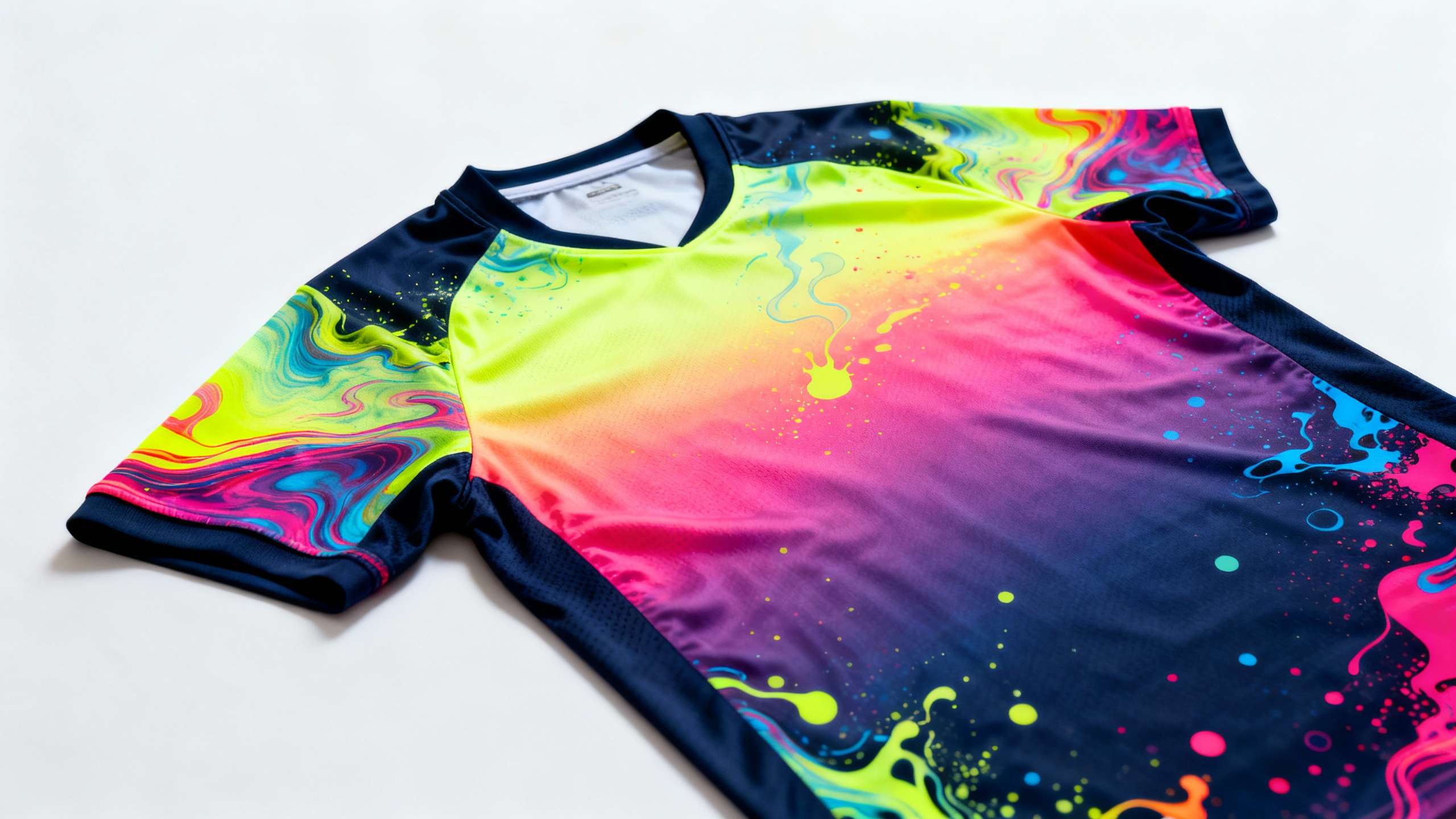 Gradient color trends in performance apparel