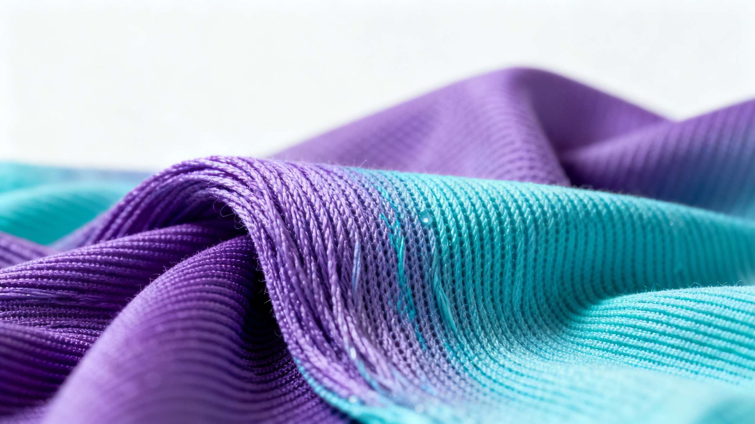 Psychedelic gradient sportswear design