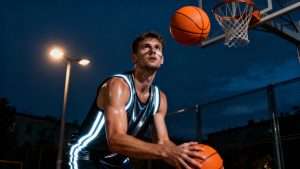 Impact of Reflective Materials on Nighttime Basketball Safety Ratings