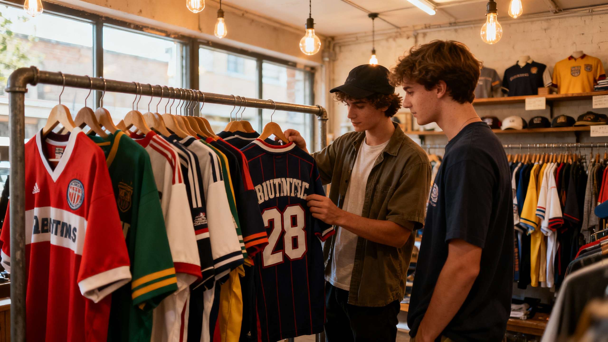 Vintage jersey fashion resurgence