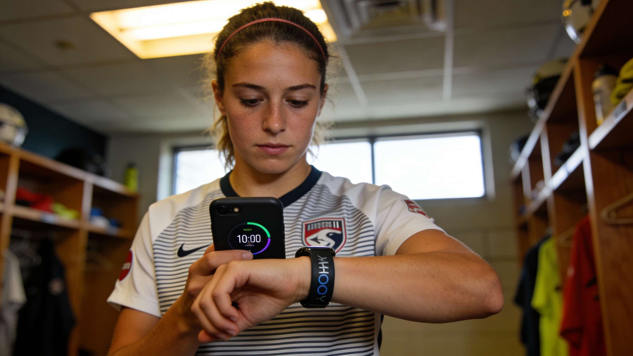 GPS tracking systems in soccer kits