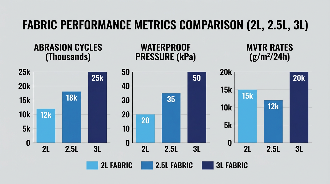 Waterproof Breathable Textile Layers Explained