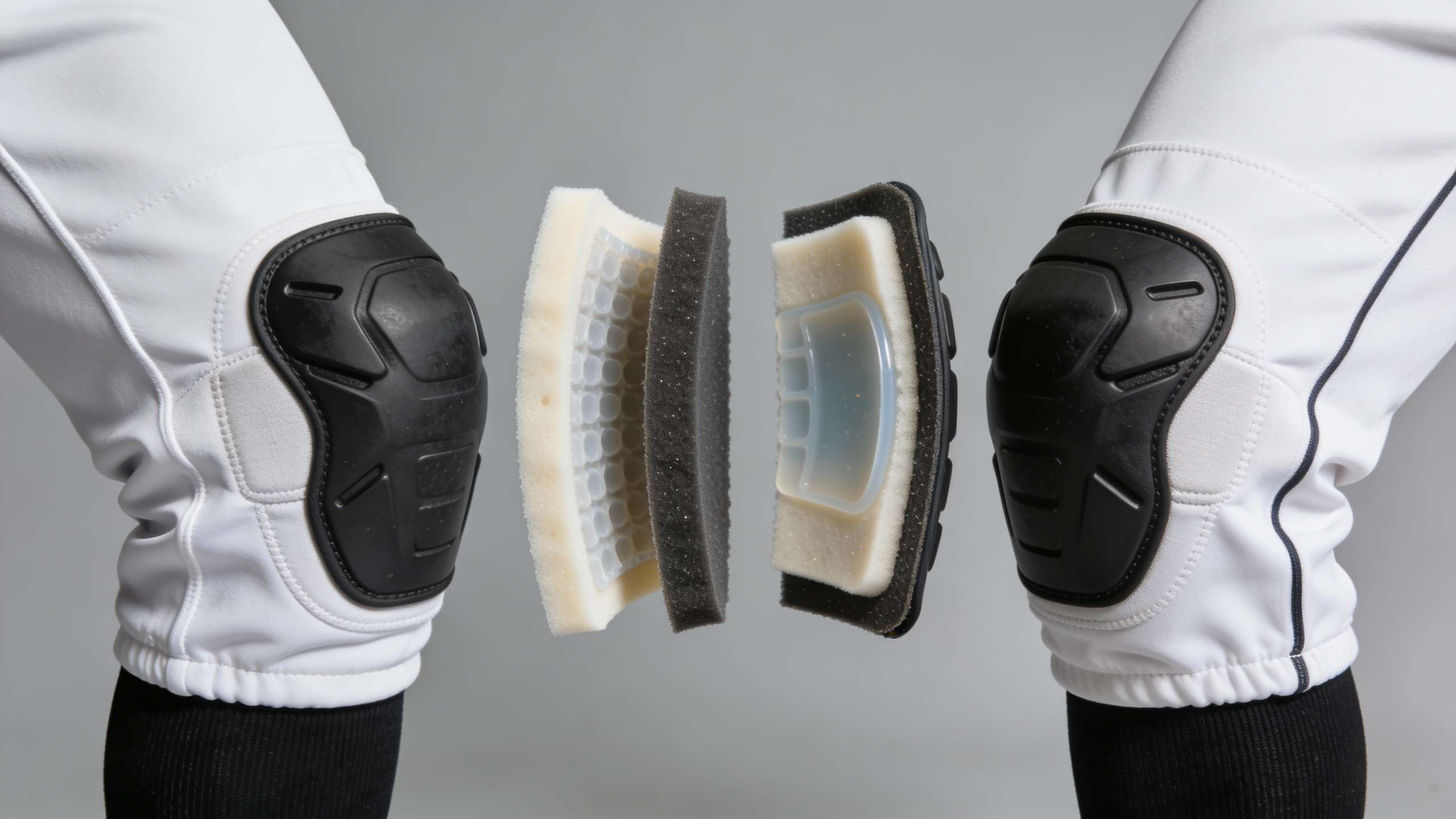 High Impact Knee Protection For Baseball Players