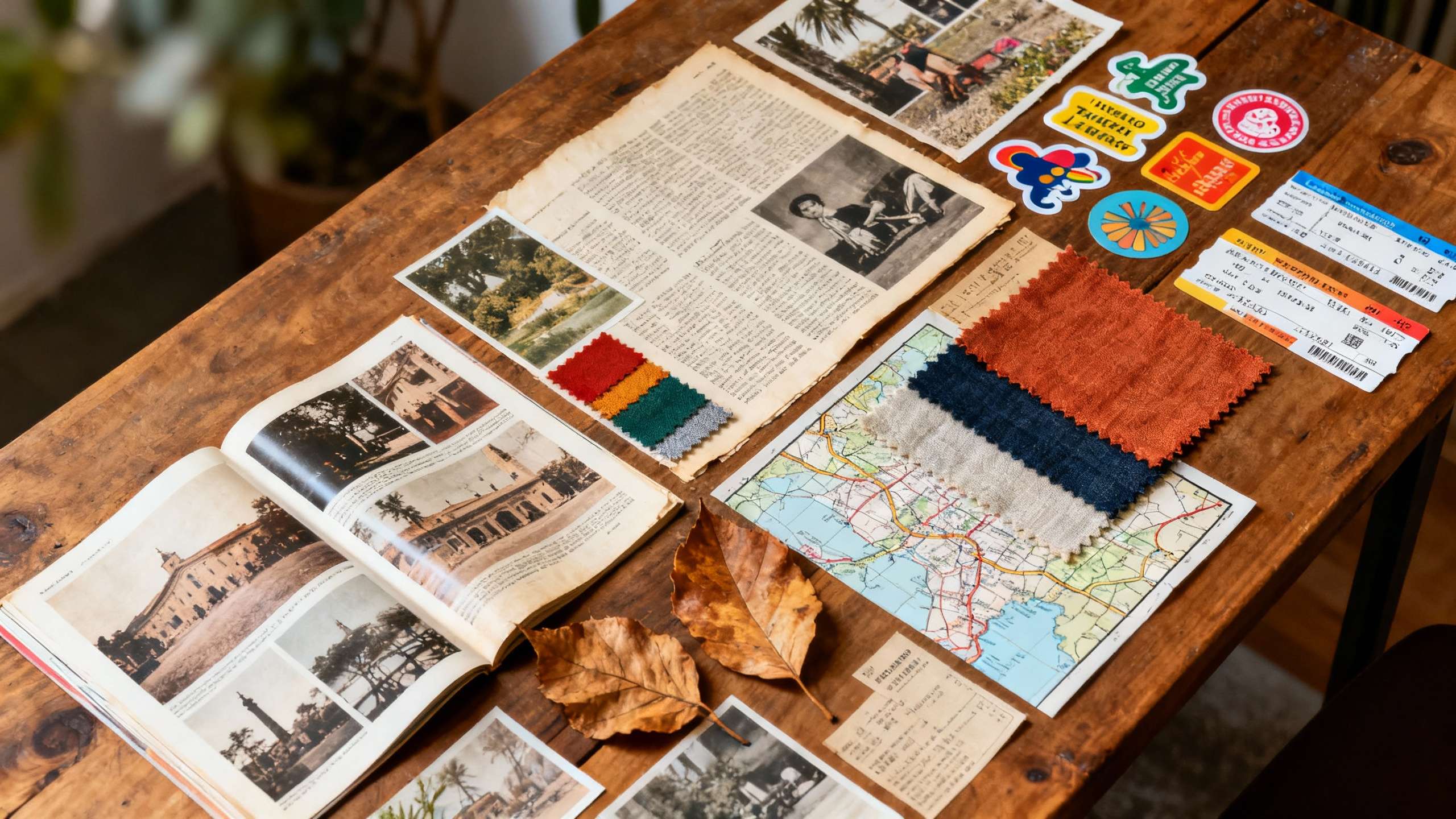 Visualizing inclusivity through mixed media collage